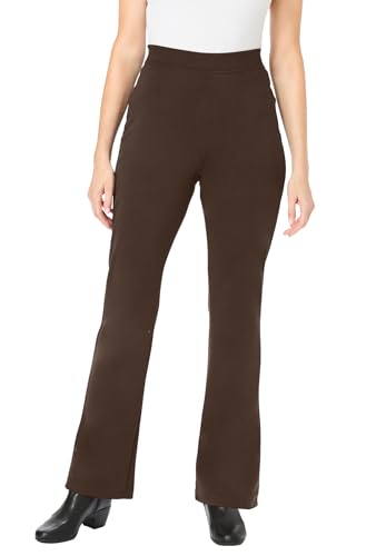Woman Within Plus Size Petite Stretch Ponte Knit...