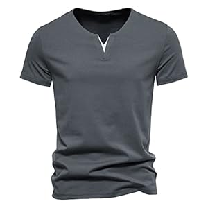 Gym Shirt Mens Comfy V Neck T Shirt Men Short Sleeves V Neck Sports Tops Striped Work Polo Shirts for Men Classic Baseball Tee Shirt Jumper Tops