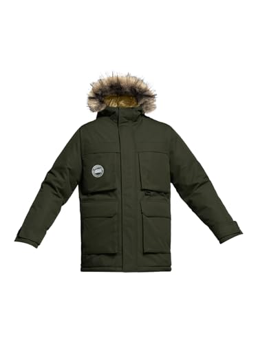 Image of JACK & JONES Men's Polyester Standard Length A-Line Coat