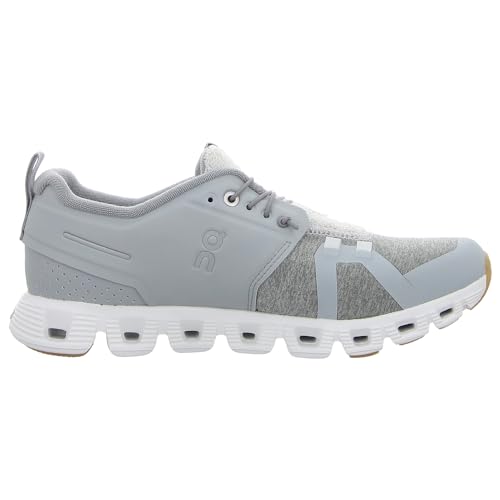 On Men's Cloud 5 Terry Running Shoes, Glacier/White, 8 US3