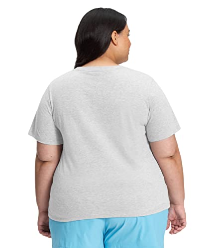 The North Face Women's Short Sleeve Half Dome Tee (Standard And Plus Size), Tnf Light Grey Heather, X-Small #TOP2
