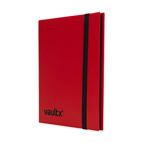 Vault X Binder - 9 Pocket Trading Card Album Folder - 360 Side Loading Pocket Binder for TCG (Red) - Thumbnail 3