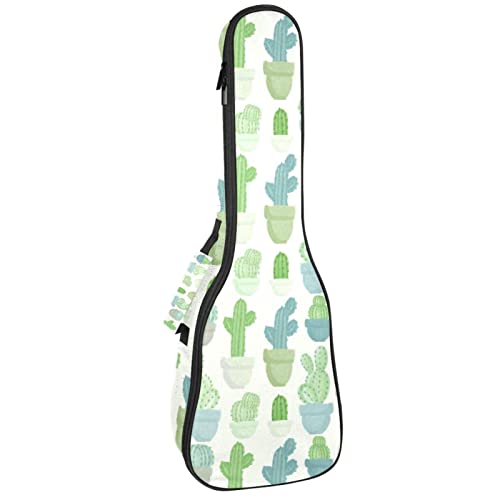 Sac pour ukulélé de concert et soprano idéal pour voyager léger avec son style cactus