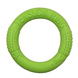 EUBEISAQI Hundering-Spielzeug für Aggressive Kauer | Unzerstörbares Hundekauspielzeug für Training und Zahnreinigung,Floating Dog Disc Toys, Sommer-Haustiertraining Outdoor-Hundekauspielzeug