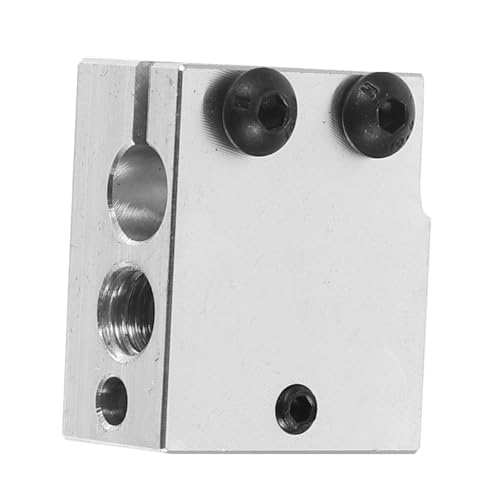 SOLUSTRE Printer Heater Block Aluminum Hotend Heating Block for Printing Extruder Compatible Sensors