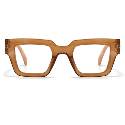 Image of Style Reading Glasses for Women Men, Fashion Square Blue Light Blocking Readers L05