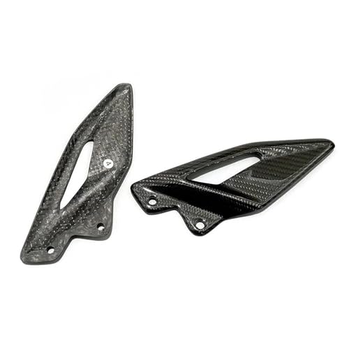 Plaques de protection talon carbone Street Triple pour sorties piste - 6