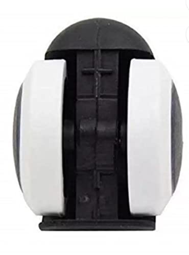 Image of Castersman Chair Wheel TP Castor Wheels Threaded Set of 4 pcs for revolving Chairs and Other revolving Products.