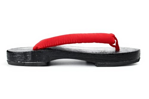 Image of Japanese Wooden Clogs Geta Slippers