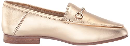 Sam Edelman Girls Loraine Mini Loafer, Gold Leaf, 11 Big Kid
