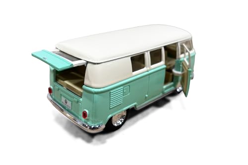 KiNSMART Box of 12 1962 Volkswagen Bus 1:32 miniatura 7