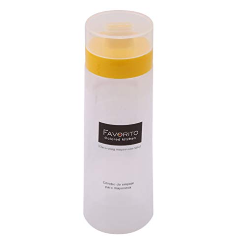 Sevenfly 4 Hole Plastic Squeeze Bottles Multipurpose Squirt Bottles For Condiments,Sauce,Reusable Plastic Containers