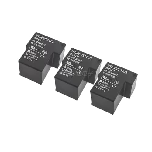 Relé NT90RHAE24CB 24VDC con pines reforzados, aislamiento premium para electrónica industrial 3