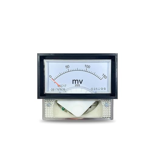 Voltmètre millivolt CC 85C17 de 300mV à pointeur haute précision pour petits circuits