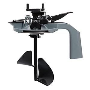 Farbmischdeckel – 3,5 Liter Größe Mix Bl ade, Pis Tol Griff Kurbel | Farbmischmaschine mit Ausgießer, tropffreies Autolackmischen, Bl ade für Lösungsmittel und wasserbasierte Farbe