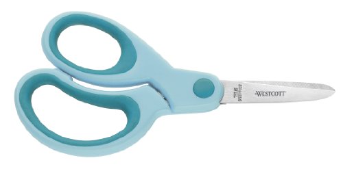 Preisvergleich Produktbild WESTCOTT Bastelschere 13cm spitz türkis Linkshänder für