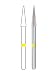 Dentsply 471514 Midwest Multi-Use Diamond Bur, Needle, Extra Fine, Friction Grip, 0.24 mm Diameter, 10 mm Length (Pack of 5)