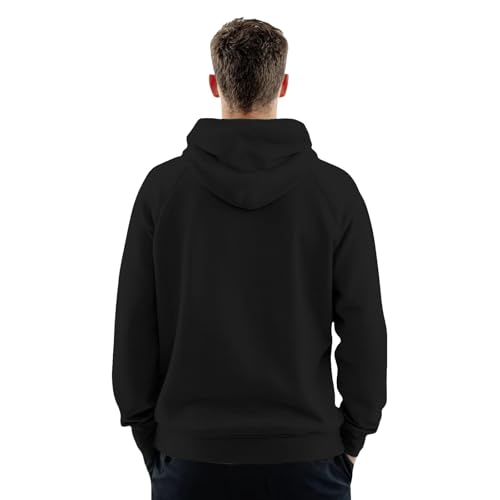 Mens Hoodie Sweatshirt with Pocket Quarter Zip Long Sleeve Solid Color Pullover Shirt Autumn Winter Warm Comfy Tops Plus Size4
