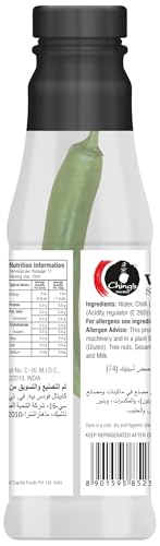 Image of Ching's Secret White Chilli Vinegar, With Green Jwala Chilli, Bold and Intense flavour, 170ml (Pack of 3)