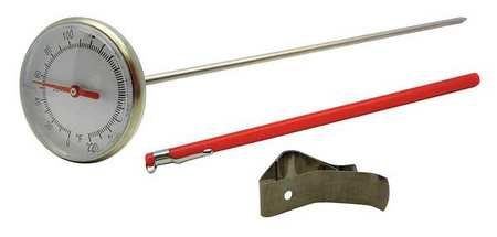 Dial Pocket Thermometer, 0 to 220 F