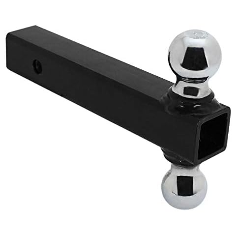 Quick Products QP-HS1820 Class III Trailer Ball Mount with Double Welded Hitch Balls - 5000 lbs. (1-7/8" and 2" Ball Size) Cover