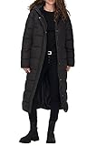 Only Onlcammie X-Long Quilted Coat Otw Chaqueta Acolchada, Negro, S (Pack de 3) para Mujer