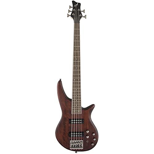 Jackson Js Series 5-String Spectra Bass Js3V, Walnut Stain, Laurel Fingerboard #TOP17