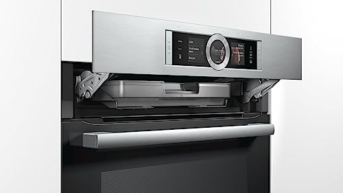 Bosch Einbau-Kompakt-Dampfbackofen CSG636BS3 Serie 8