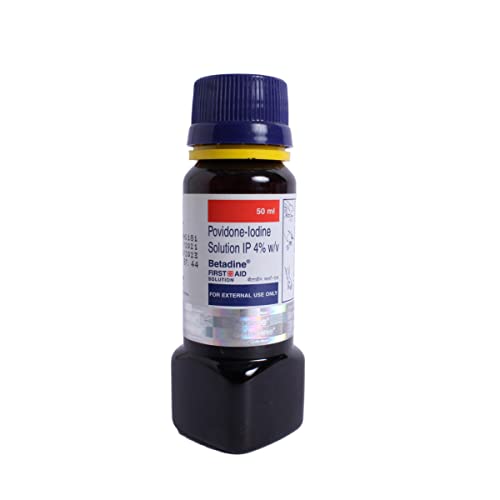 Betadine First Aid - Bottle of 50 ml Solution