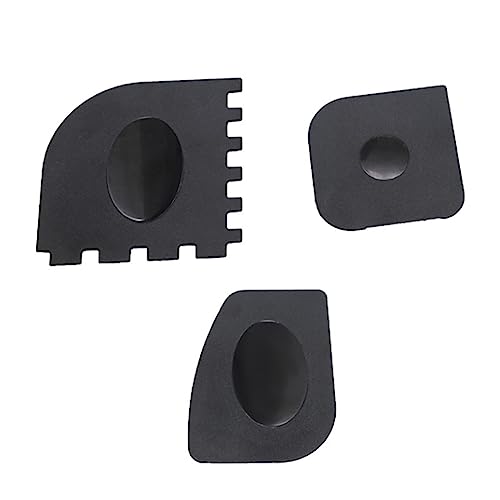 Juego de 3 raspadores de limpieza de ollas, artefactos de limpieza de mano, suministros portátiles para cocina, restaurante, ollas, sartenes