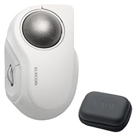 Amazon.co.jp: エレコム トラックボールマウス bitra 静音 人差し指