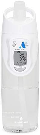 HydraCoach 2.0 - Sip & See Smart Water Bottle That Tracks & Reminds You to Drink More Water Right on the 22 oz BPA-Free Bottle. No Complicated Apps or Syncing Required