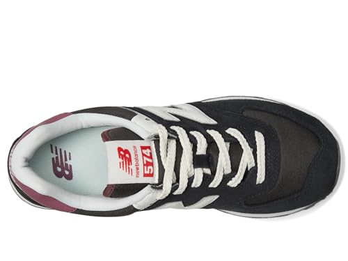 New Balance New Balance Womens WL574 Black/White (Women 6.5 Medium)