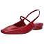 Crimson Red Leather