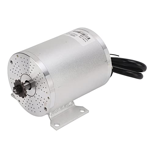 72V Electric Brushless DC Motor 3000W High Speed BLDC Motor with 11 Teeth Sprocket for Electric Scooter Bike Go Kart Aluminum Copper Material