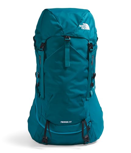 The North Face Womens Terra 55 Backpack Asphalt GyBlk-NPF XSSmall | Hiking Pack Women-Specific Fit Cinch-Top Opening Pole & Ice Axe Attachments product thumbnail 12