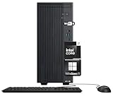 ASUS V500 Home & Business Desktop Computer Intel Core i7 (24 MB Cache, Up to 4.9GHz), 32GB RAM, 1TB PCIe SSD, Display Port, WiFi 6, HDMI, Keyboard & Mouse, 2-Monitor Support 4K, Windows 11