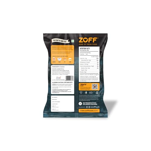 Image of Zoff Cashews - Whole Raw Kaju, Buttery & Crunchy Cashew 500gm, Protein & Energy-Rich Snack - Cashew Nuts 500gm | Cashews 500g