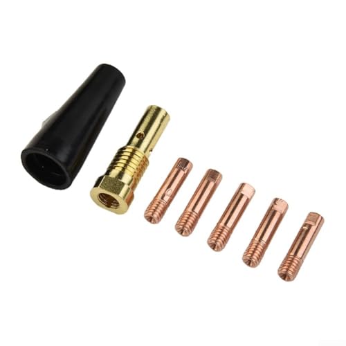 7 boquillas MIG para Century FC90, para profesionales de soldadura (punta 030 de 0,8 mm)