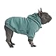 Spark Paws Hunde-Kapuzenpullover – Premium-Qualität, butterweich, hervorragender Komfort und Passform, beruhigende Fleece-Innenseite, geeignet für alle Rassen - Teal - 2XL