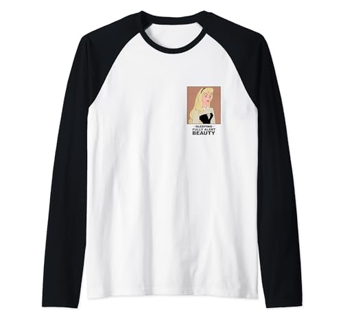 T-shirt Disney Princesse Aurore raglan confortable pour masquer les épaules larges