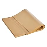 Air Fryer Back Liner-200pcs hojas de papel pergamino sin capas | Hojas de cocción y parrilla de alto rendimiento sin pulsaciones | Forro para horno, para hornear, cocer al vapor, barbacoa y