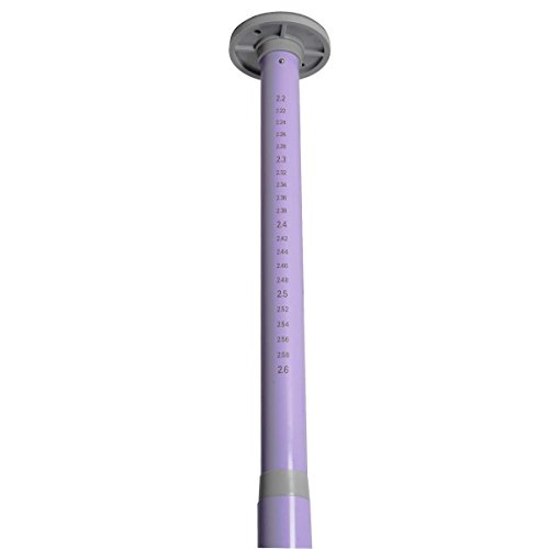 Lotus Analin Dance Pole Full Kit Portable Stripper Exercise Fitness Club Party Dancing Purple - Thumbnail 5