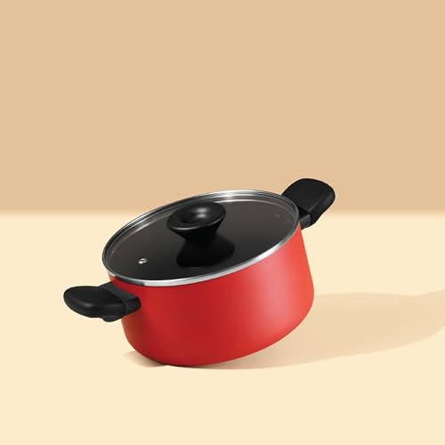 Meyer Bahaus Nonstick Casserole with Lid, Biryani Pot | Biryani Handi | Biryani Rice | Cooking Casserole | Biryani Pot Nonstick Big Size | Non... - Image 2
