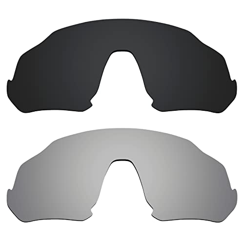 Image of Alphax Polarized Replacement Lenses for Oakley Flight Jacket OO9401 - Options