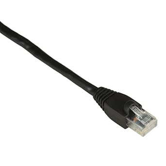 Black Box Corporation 30FT Black CAT6 550MHZ Patch Cable UTP cm SNAGLESS