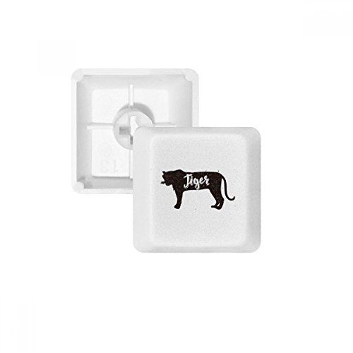 Touches PBT Tiger sans marquage pour une frappe fluide sur clavier OEM R3