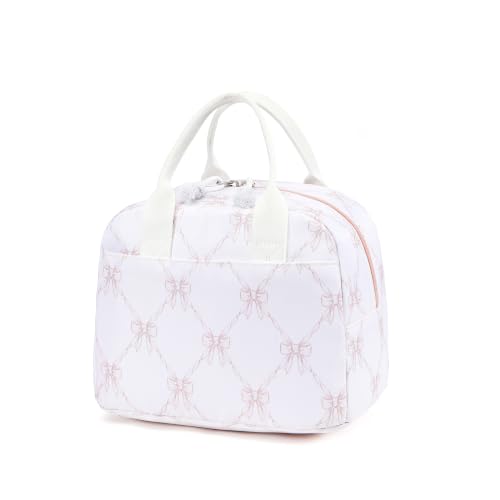 Image of LOVELYWIND Lunch Box for Women Cute Lunch Bags for Women Lunch Tote Bags Reusable Insulated Lunch Box Large Capacity Reusable Insulated Cooler for Work or Travel Gifts or Beach