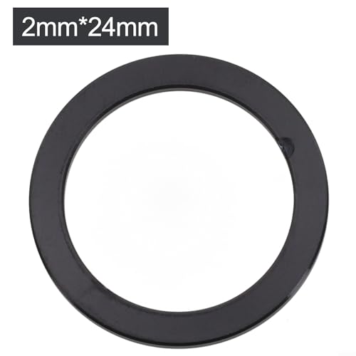Fahrrad-Abstandshalter für optimale Fahrradeinrichtung und Leistungssteigerung (2 x 24 mm)