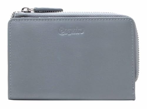 Esquire Viktoria 62 portefeuille homme femme cuir gris porte-carte monnaie